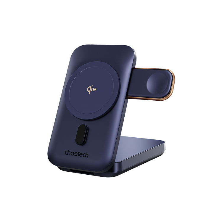 Choetech B750 Qi2 磁吸支架三合一行動電源10000mAh