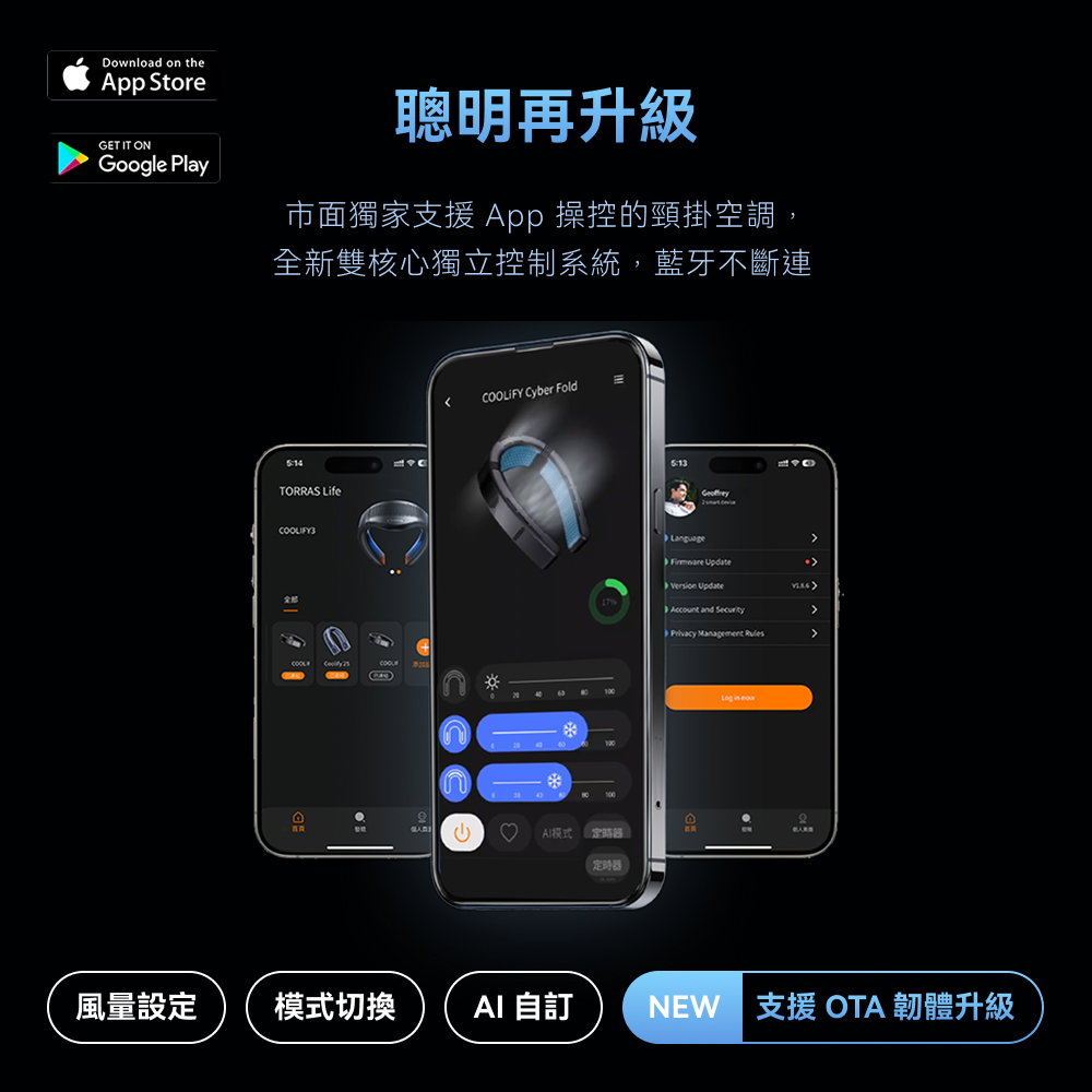 頸掛式冷暖空調