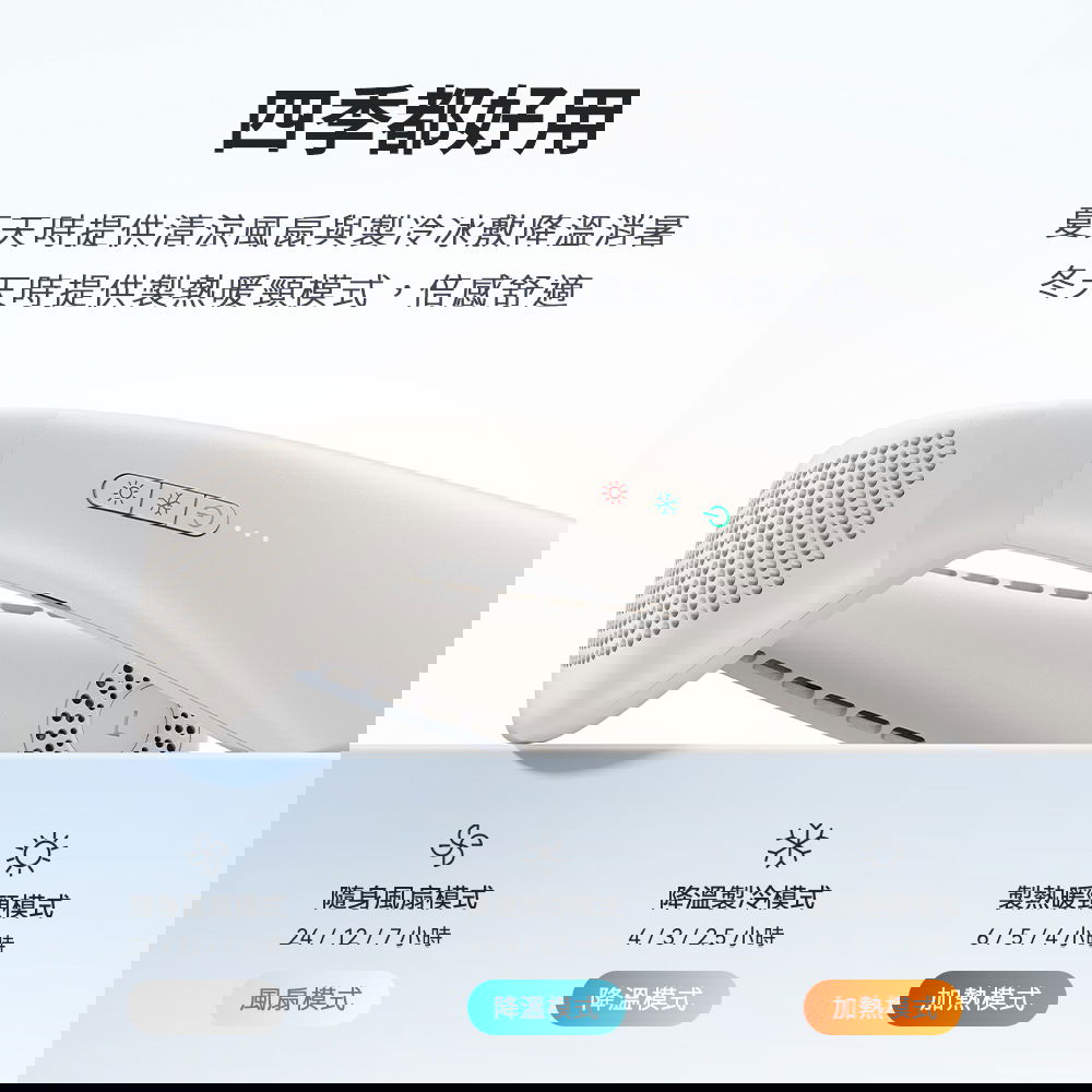 頸掛式冷暖空調