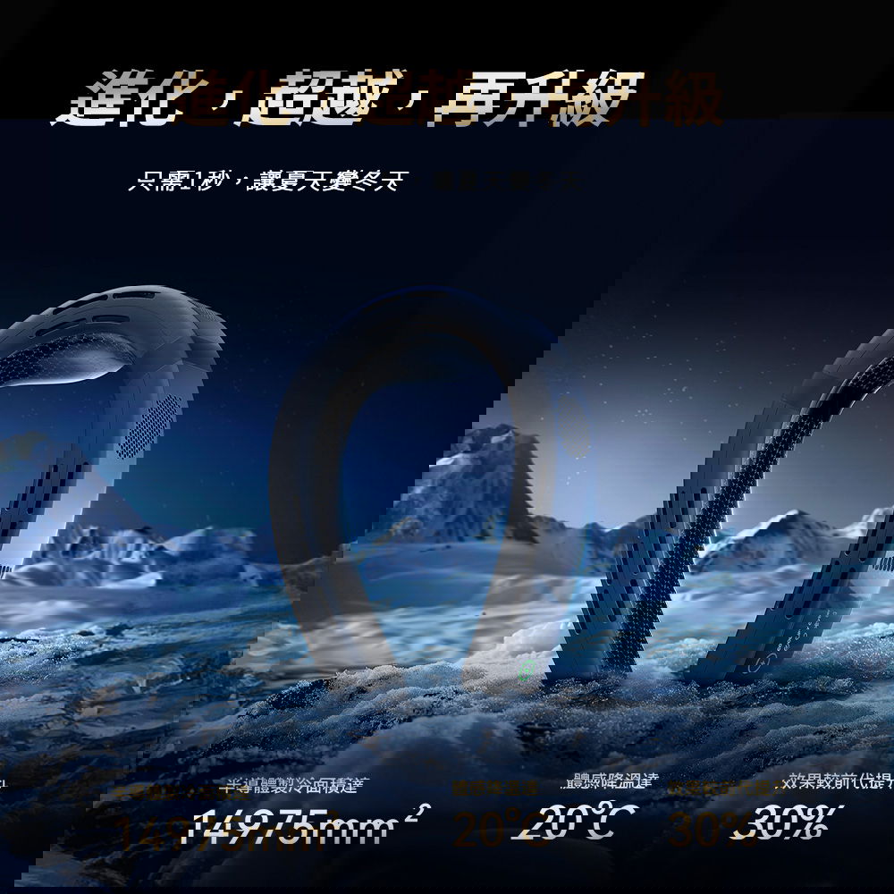 頸掛式冷暖空調