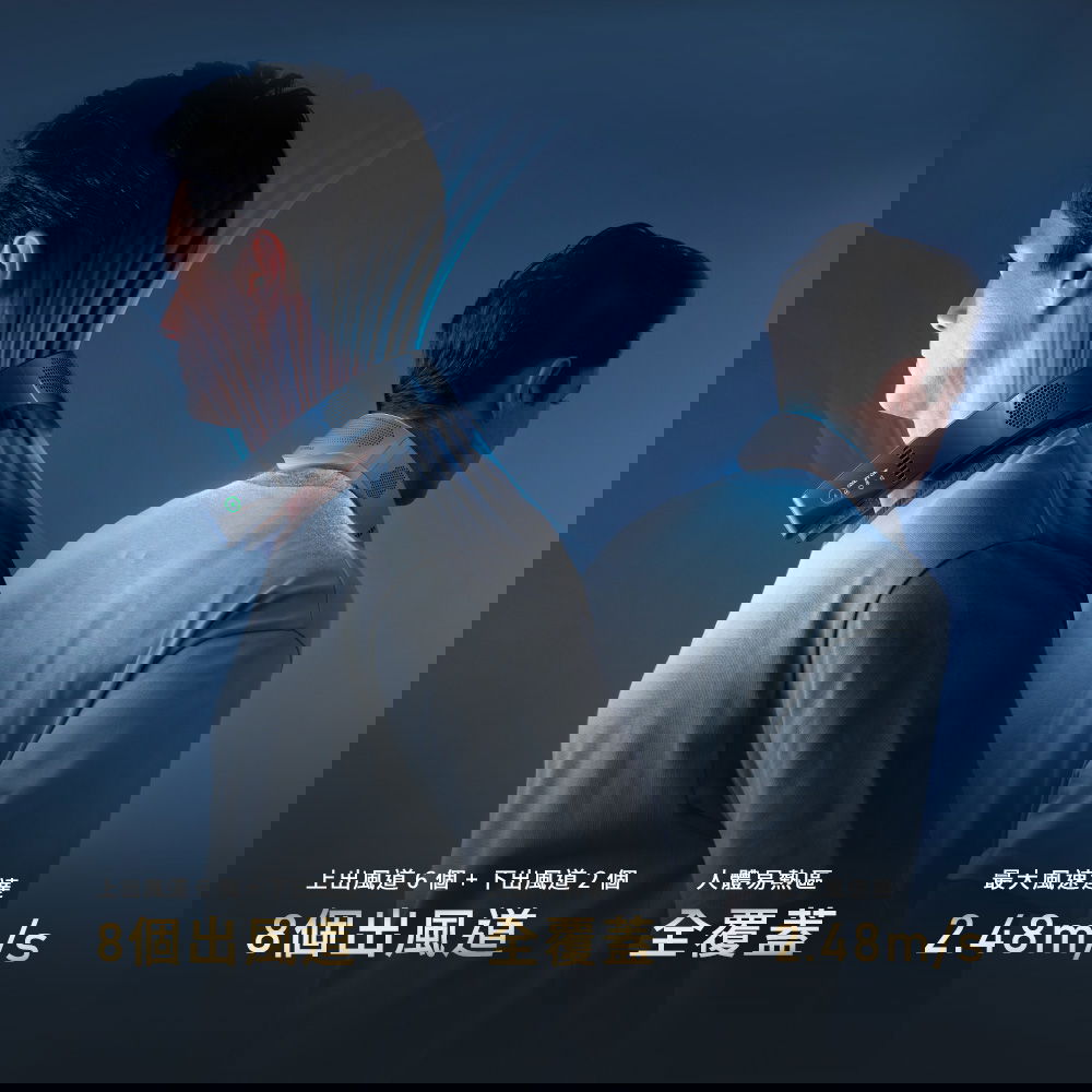 頸掛式冷暖空調