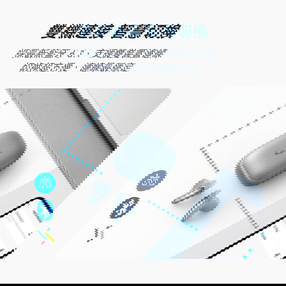 半入耳式真無線藍牙耳機