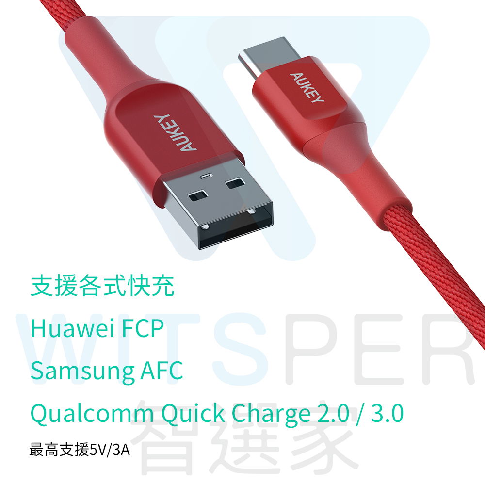 Kelvar防彈纖維材質 USB-C高速充電線