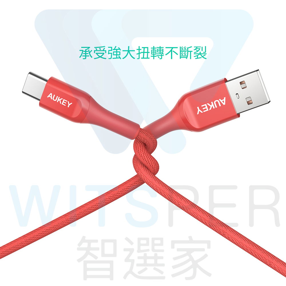 Kelvar防彈纖維材質 USB-C高速充電線