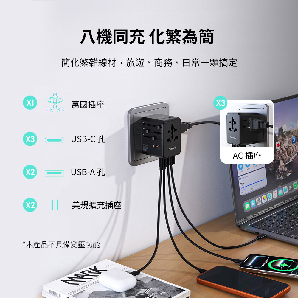 萬國充電頭