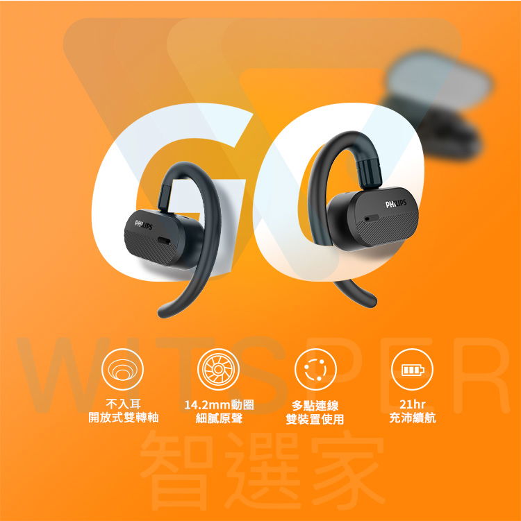 開放式無線運動耳機