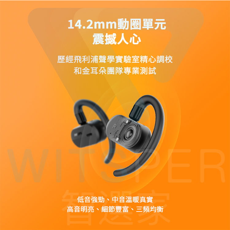 開放式無線運動耳機