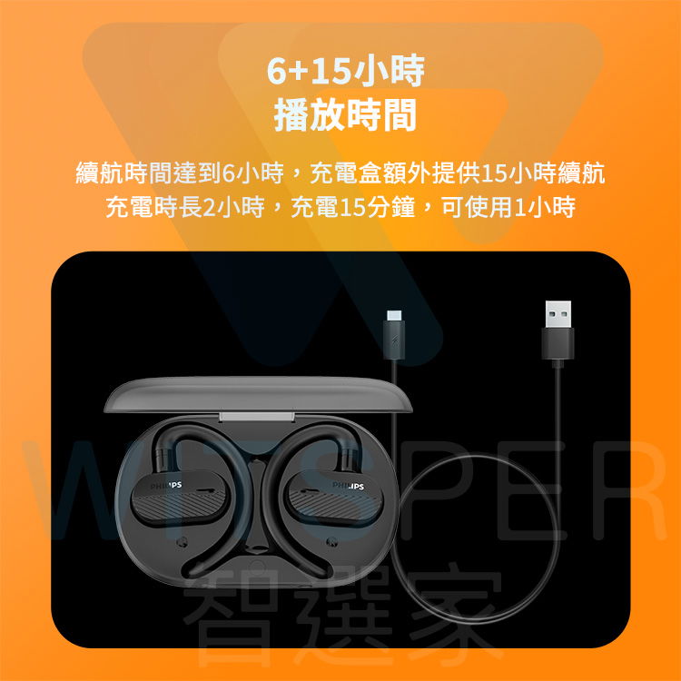 開放式無線運動耳機