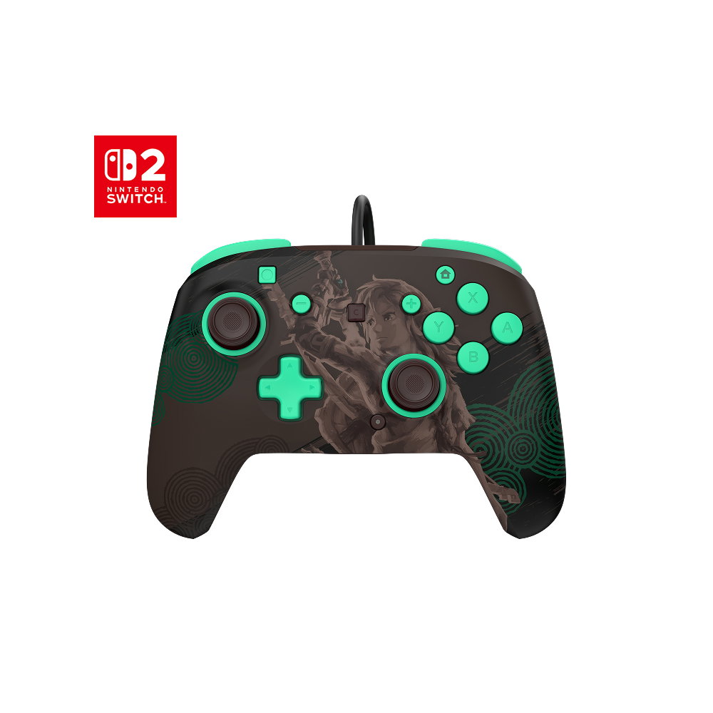 Turtle Beach Rematch 有線手把 NS2 薩爾達傳說《任天堂授權》