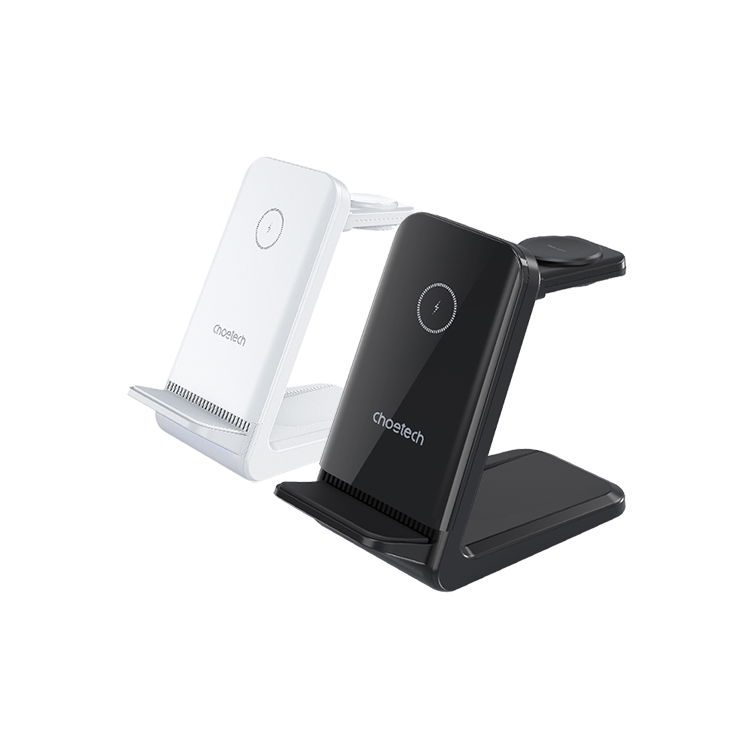 Choetech 充電便利貼系列 APPLE/Samsung Watch三合一無線充電座（T608-F）