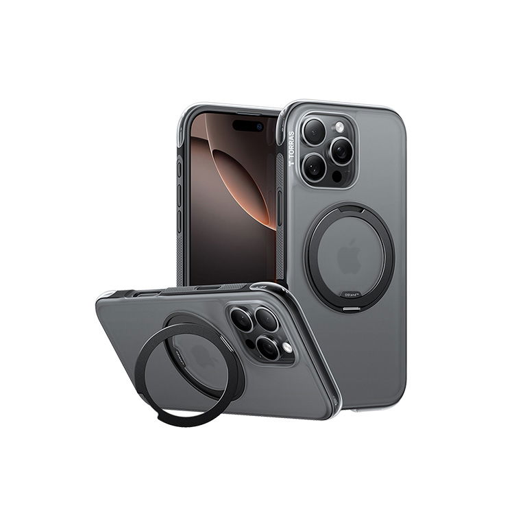 TORRAS Ostand R Air MagSafe iPhone 16 Pro 系列支架氣囊防摔手機殼