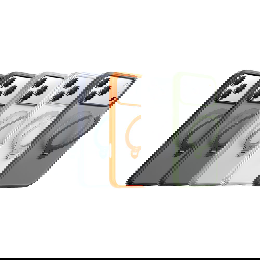 TORRAS Ostand Spin Magnetic iPhone 17系列 相機按鍵旋轉支架防摔手機殼