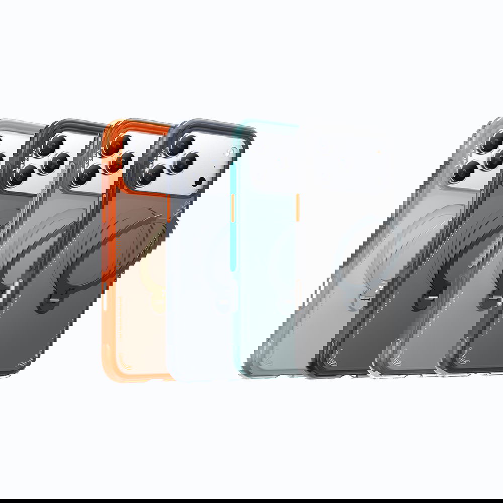 TORRAS Ostand Spin Air Magnetic iPhone 17系列 相機按鍵旋轉支架氣囊防摔手機殼